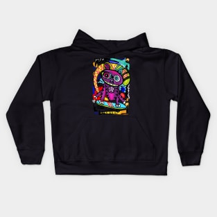 Let's Go Meow Kids Hoodie